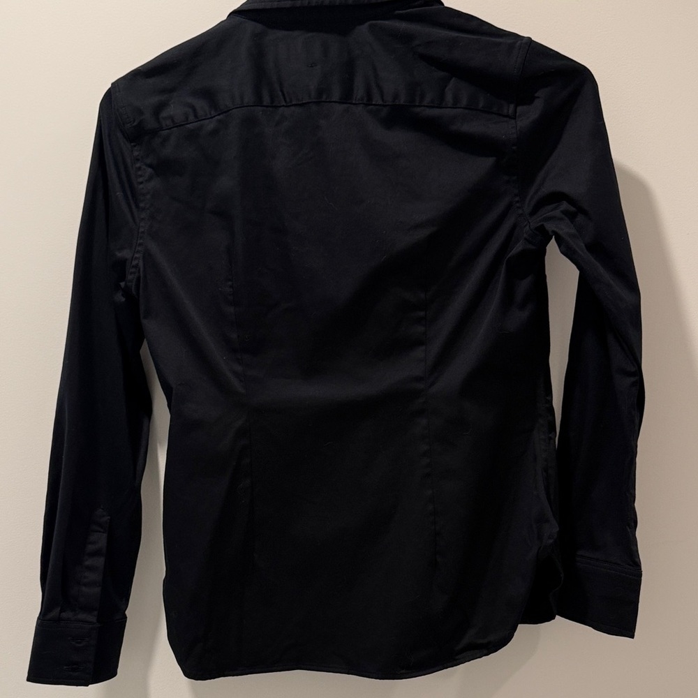Banana Republic Women's Black Button Down Shirt - Picture 5 of 5